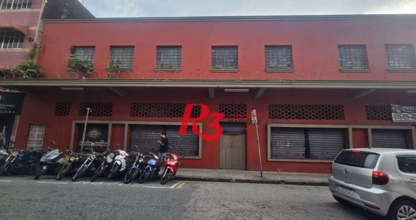 Loja de frente para vender ou alugar Centro de Santos SP