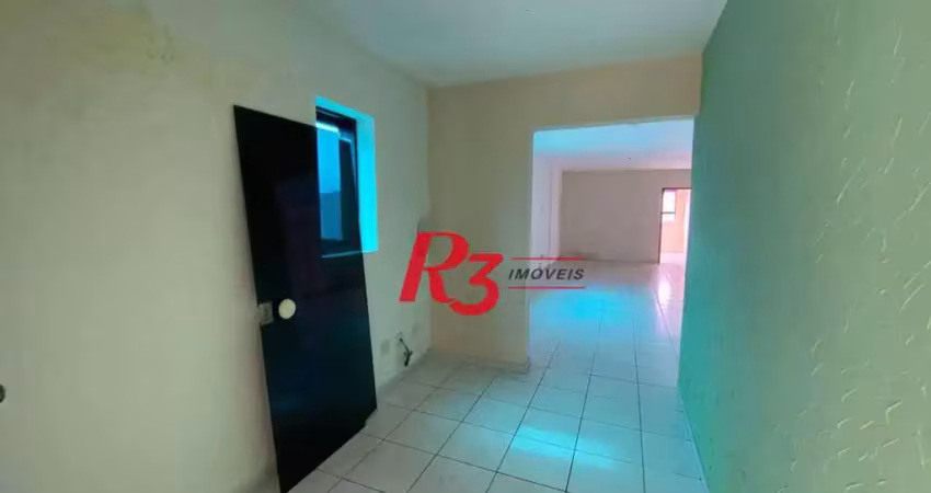 Sala para alugar, 90 m² por R$ 5.000,02/mês - Gonzaga - Santos/SP