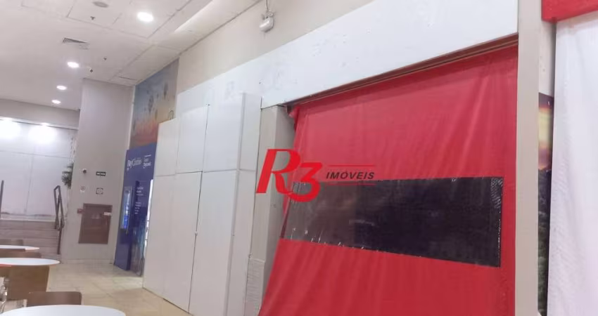 Loja para alugar, 100 m² por R$ 12.000,00/mês - Gonzaga - Santos/SP