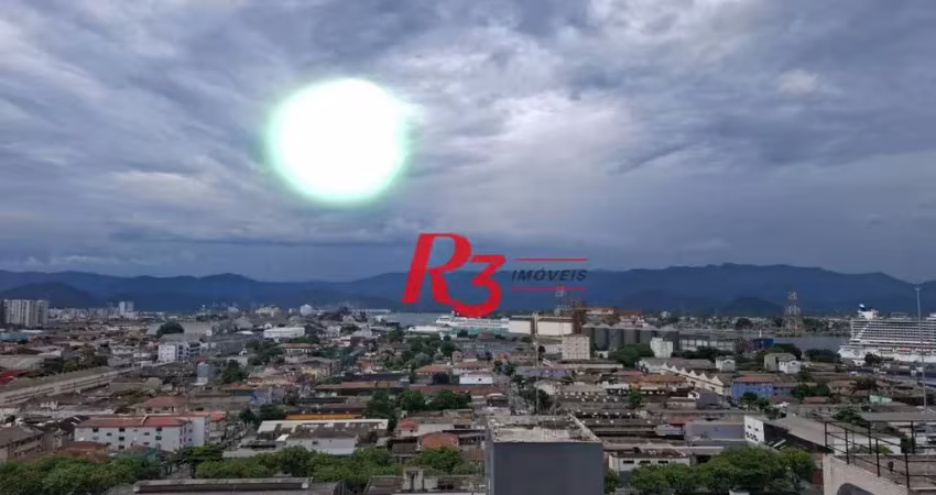 Apartamento com 2 dormitórios à venda, 64 m² por R$ 640.000,00 - Estuário - Santos/SP