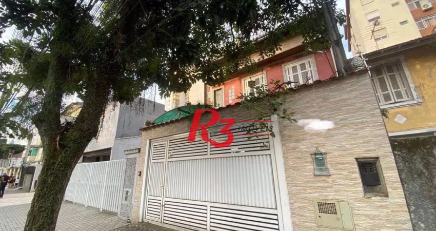 Casa com 3 dormitórios, 150 m² - venda por R$ 1.000.000,00 ou aluguel por R$ 10.297,00/mês - Boqueirão - Santos/SP