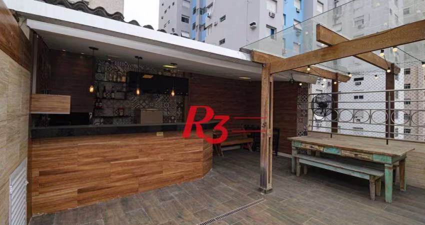 Casa com 3 dormitórios, 270 m² - venda por R$ 1.390.000,00 ou aluguel por R$ 9.500,00/mês - Boqueirão - Santos/SP
