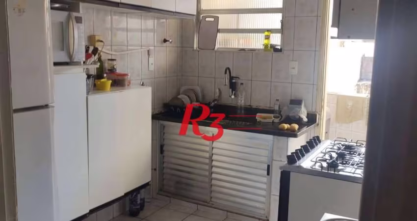 Apartamento com 2 dormitórios à venda, 70 m² por R$ 373.000,00 - Vila Matias - Santos/SP