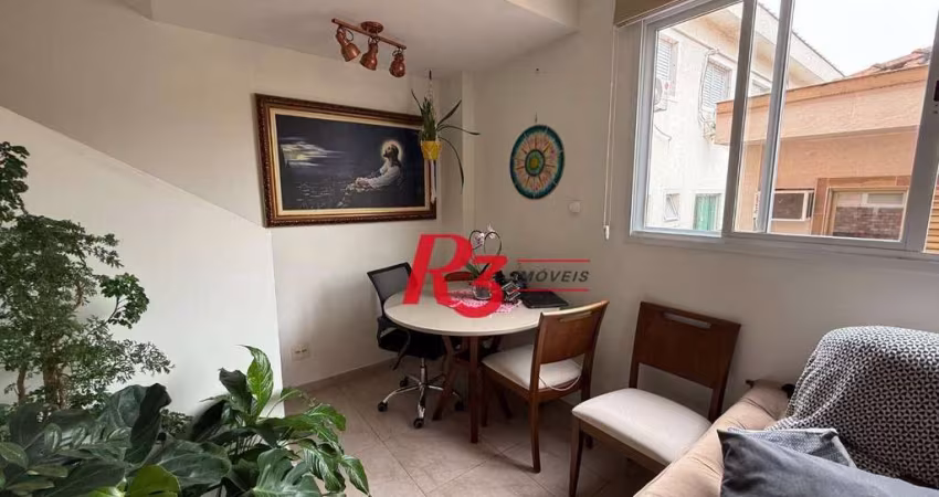 Village com 2 dormitórios à venda, 104 m² por R$ 590.000,00 - Vila Mathias - Santos/SP