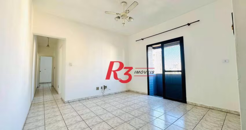 Apartamento com 2 dormitórios à venda, 62 m² por R$ 550.000,00 - Estuário - Santos/SP