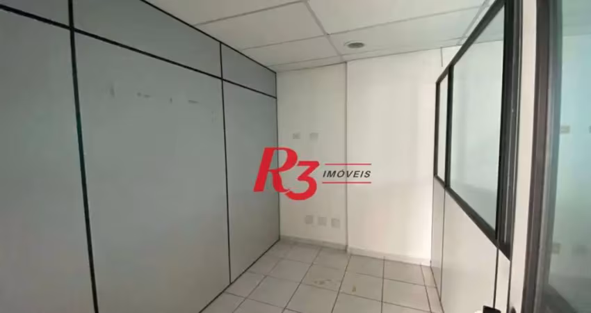 Sala para alugar, 90 m² - Vila Mathias - Santos/SP