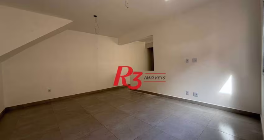 Casa com 3 dormitórios à venda, 134 m² por R$ 600.000,00 - Estuário - Santos/SP