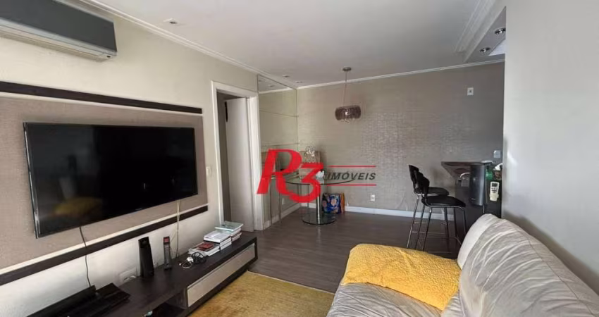 Apartamento com 2 dormitórios à venda, 70 m² por R$ 900.000,00 - Vila Belmiro - Santos/SP