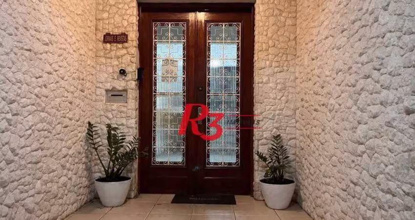 Apartamento à venda, 117 m² por r$ 590.000,00 - gonzaga - santos/sp