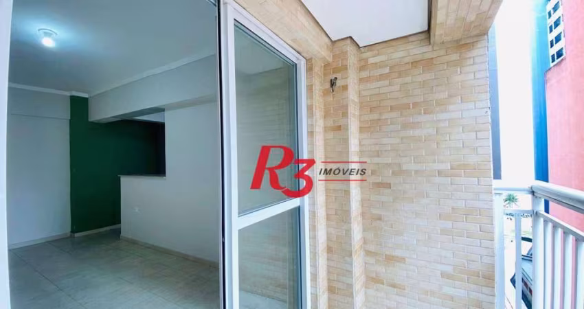 Apartamento com 2 dormitórios à venda, 51 m² por R$ 425.000,00 - José Menino - Santos/SP