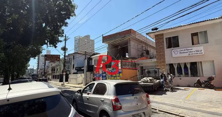 Loja para alugar, 397 m² por r$ 25.919,00/mês - campo grande - santos/sp