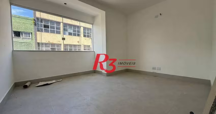 Sala para alugar, 147 m² por R$ 3.000,00/mês - Centro - Santos/SP