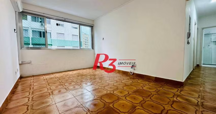 Apartamento com 2 dormitórios para alugar, 79 m² por R$ 4.400,00/mês - Boqueirão - Santos/SP