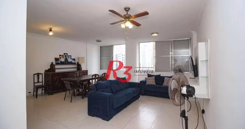 Apartamento com 3 dormitórios, 110 m² - venda por R$ 660.000,00 ou aluguel por R$ 3.830,00/mês - José Menino - Santos/SP