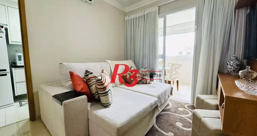 Apartamento à venda, 66 m² por r$ 1.300.000,00 - boqueirão - santos/sp