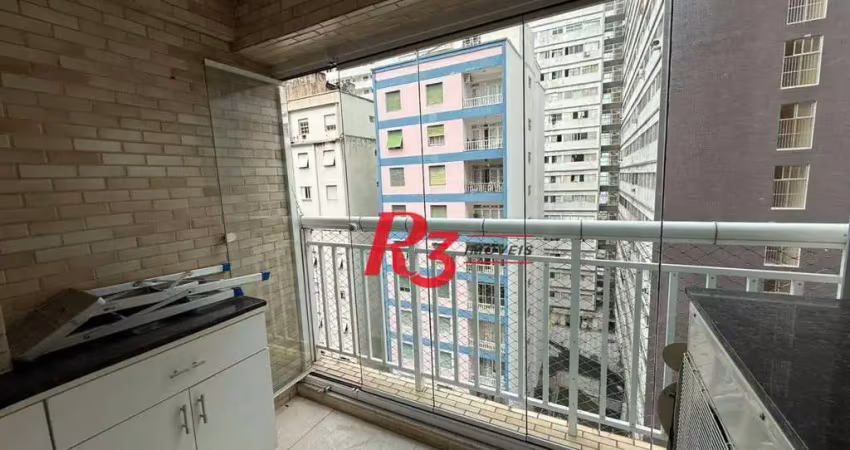 Apartamento à venda, 68 m² por r$ 479.000,00 - josé menino - santos/sp
