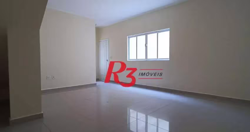Casa com 3 dormitórios à venda, 120 m² por R$ 750.000,00 - Embaré - Santos/SP