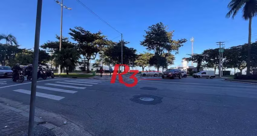 Loja para alugar, 25 m² por r$ 4.300,00/mês - boqueirão - santos/sp