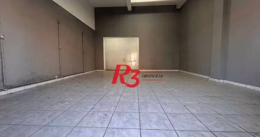 Sala comercial para alugar na Rua Doutor Manoel Tourinho, 197, Macuco, Santos