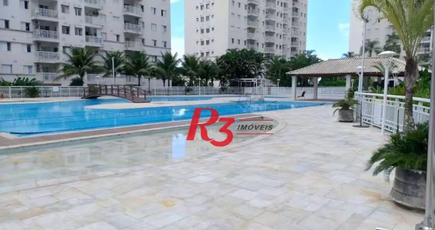 Apartamento com 3 dormitórios à venda, 84 m² por r$ 800.000,00 - marapé - santos/sp