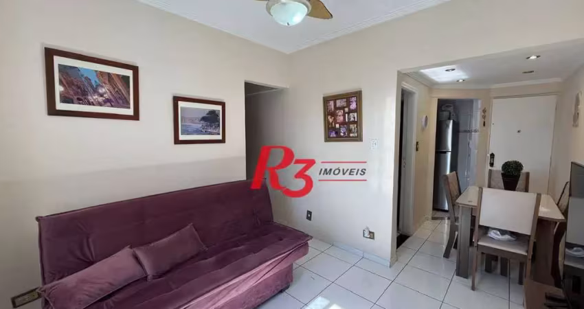 Apartamento à venda, 44 m² por r$ 315.000,00 - josé menino - santos/sp