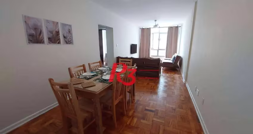 Apartamento com 1 dormitório à venda, 70 m² por r$ 590.000,00 - aparecida - santos/sp