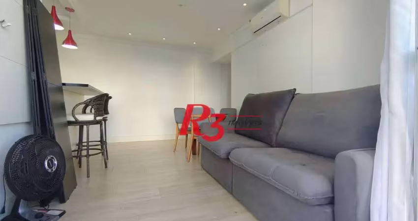 Apartamento à venda, 62 m² por r$ 830.000,00 - ponta da praia - santos/sp
