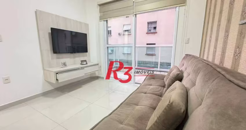 Apartamento à venda, 53 m² por r$ 615.000,00 - boqueirão - santos/sp