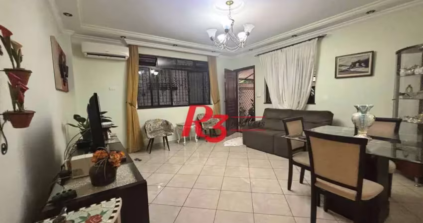Casa com 3 dormitórios à venda, 127 m² por r$ 980.000,00 - aparecida - santos/sp