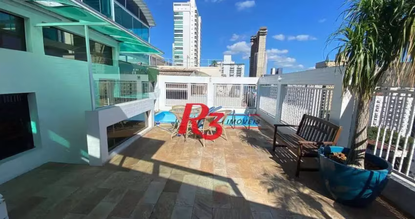 Cobertura com 3 quartos à venda na Rua Enguaguaçu, 35, Ponta da Praia, Santos