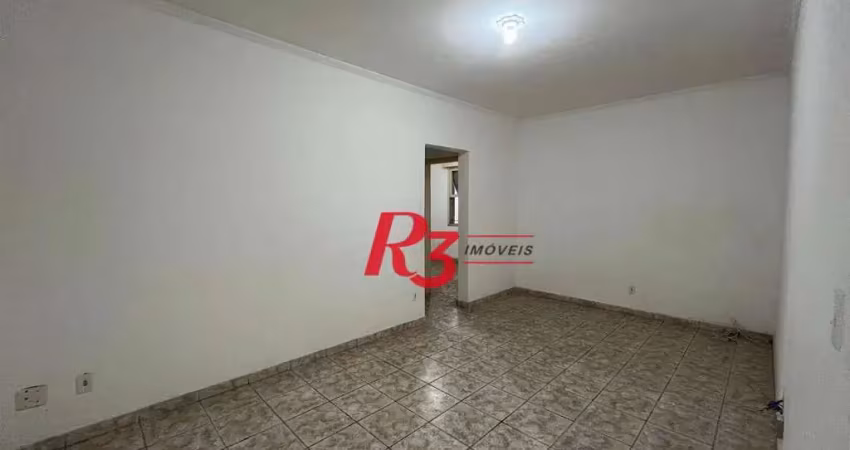 Apartamento com 2 dormitórios à venda, 94 m² por r$ 370.000,00 - macuco - santos/sp
