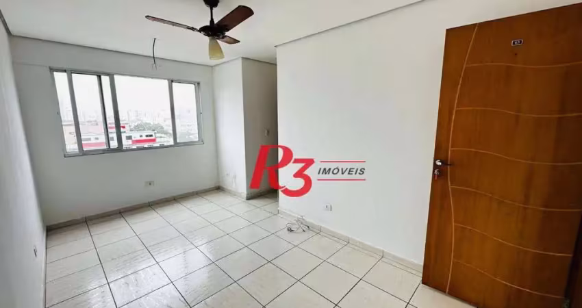 Apartamento com 1 dormitório à venda, 56 m² por r$ 425.000,00 - aparecida - santos/sp