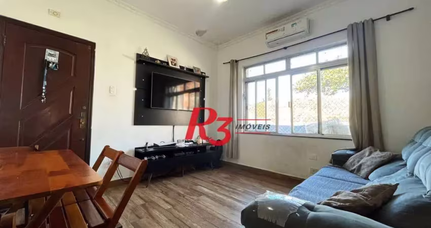 Apartamento à venda, 68 m² por r$ 320.000,00 - embaré - santos/sp