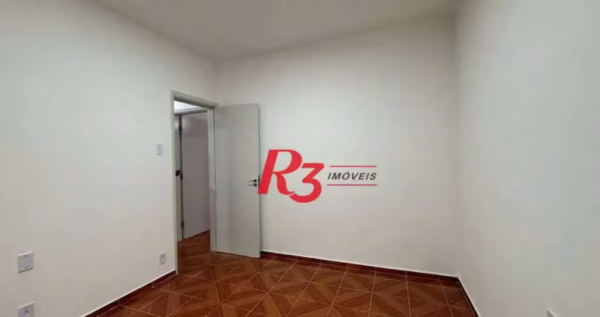 Apartamento com 2 dormitórios à venda, 77 m² por r$ 450.000,00 - embaré - santos/sp