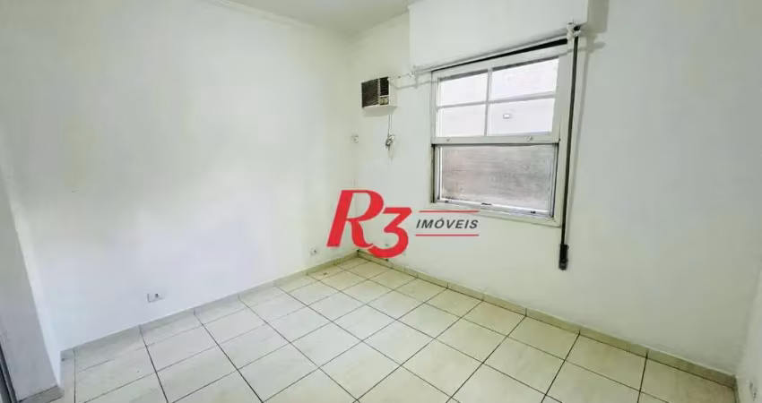 Apartamento com 1 dormitório à venda, 24 m² por r$ 300.000,00 - embaré - santos/sp