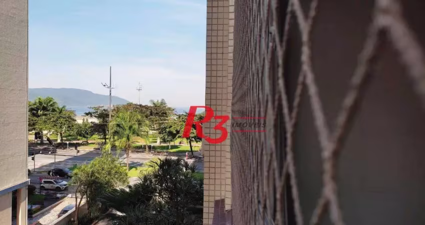 Apartamento com 3 dormitórios, 167 m² - venda por r$ 900.000,00 ou aluguel por r$ 5.000,00/mês - pompéia - santos/sp