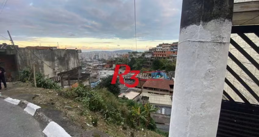 Terreno à venda, 287 m² por r$ 375.000,00 - morro de são bento - santos/sp