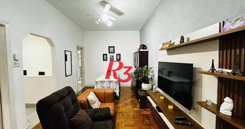 Casa à venda, 100 m² por r$ 850.000,00 - marapé - santos/sp