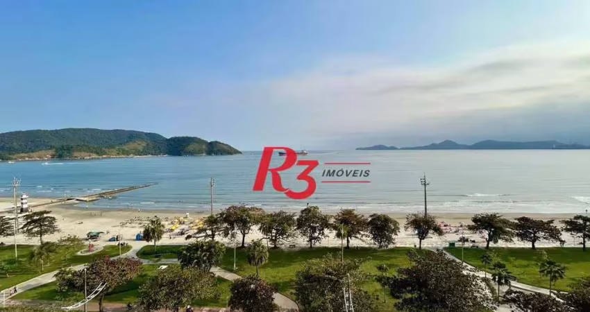 Apartamento com 1 dormitório para alugar, 64 m² por r$ 3.650,00/mês - aparecida - santos/sp