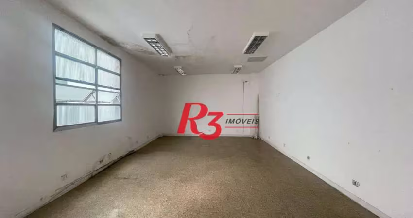 Conjunto para alugar, 340 m² por r$ 6.000,00/mês - centro - santos/sp