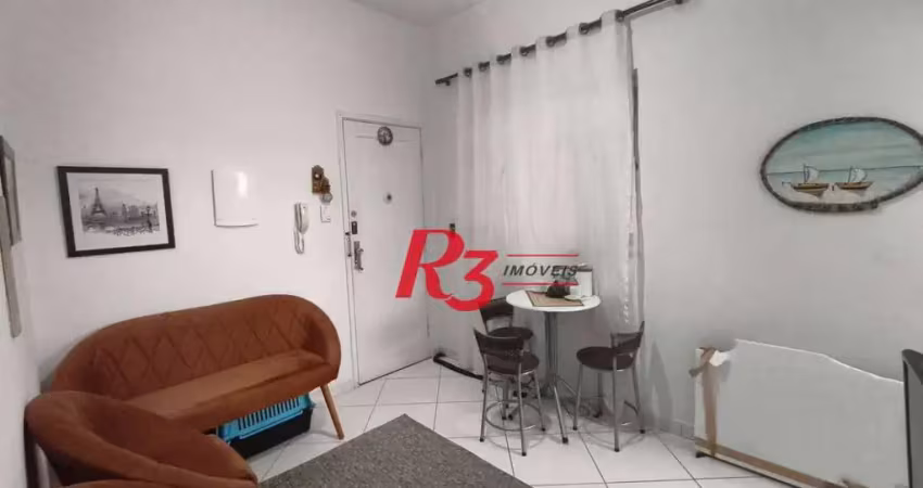 Apartamento à venda, 55 m² por r$ 368.000,00 - boqueirão - santos/sp