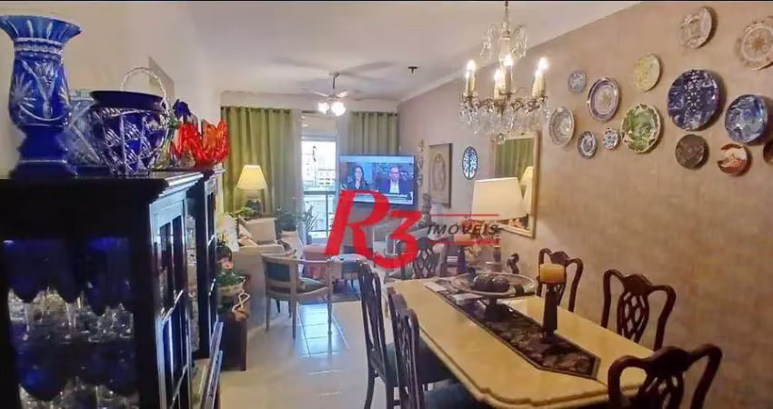Apartamento com 2 dormitórios à venda, 105 m² por r$ 800.000,00 - ponta da praia - santos/sp