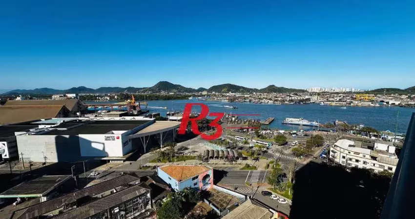 Apartamento com 2 dormitórios à venda, 65 m² por r$ 910.000,00 - ponta da praia - santos/sp