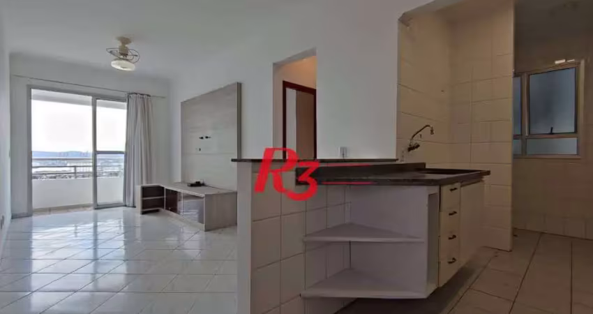 Apartamento com 1 dormitório à venda, 50 m² por r$ 370.000,00 - vila matias - santos/sp