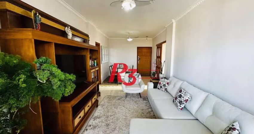 Apartamento com 2 dormitórios à venda, 90 m² por r$ 958.000,00 - embaré - santos/sp