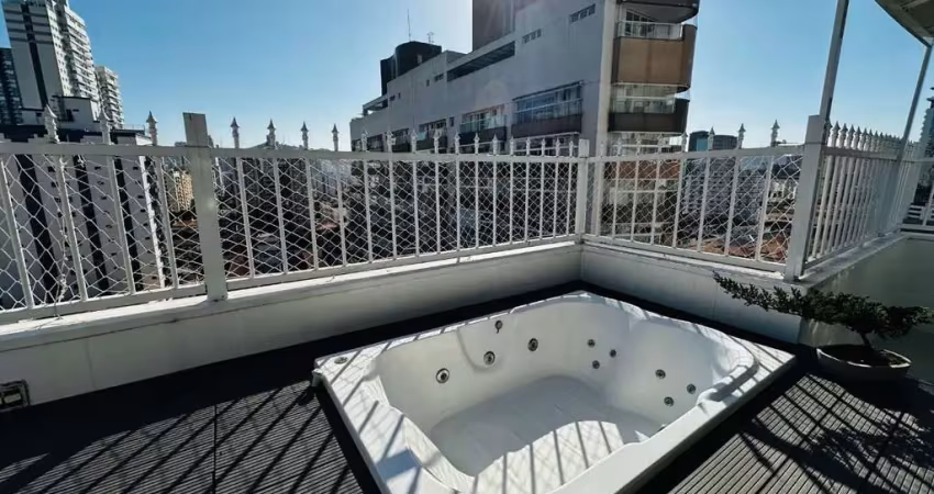 Cobertura com 4 dormitórios à venda, 242 m² por r$ 1.390.000,00 - gonzaga - santos/sp