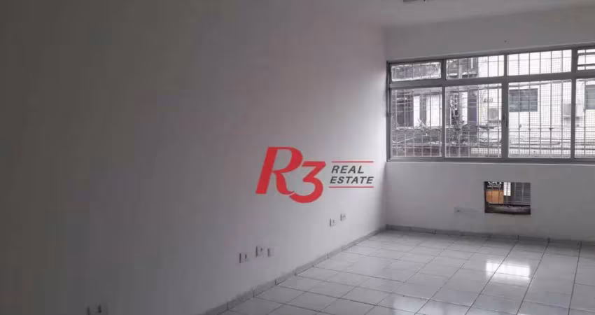 Sala, 280 m² - venda por r$ 1.890.000,00 ou aluguel por r$ 5.455,00/mês - centro - santos/sp