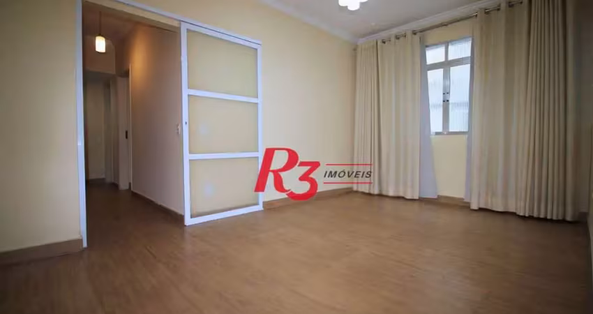 Apartamento com 2 dormitórios à venda, 80 m² por r$ 440.000,00 - vila matias - santos/sp