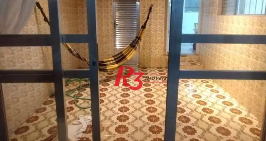 Casa com 2 dormitórios para alugar, 1 m² por r$ 3.300,00/mês - embaré - santos/sp