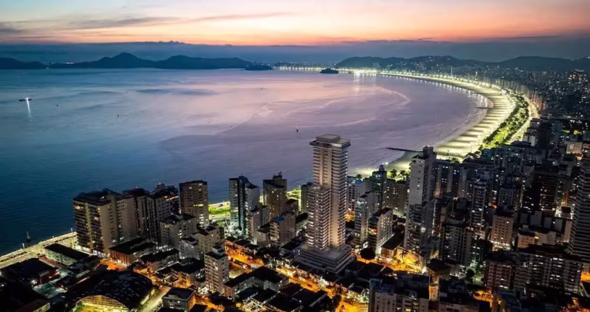 Apartamento com 4 dormitórios à venda, 183 m² por r$ 2.950.100,00 - ponta da praia - santos/sp